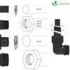 VOUNOT® Schmutzwasserpumpe, Tauchpumpe mit Stufenloser Produktbild-Vorschau 5