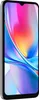 A silver smartphone with a colorful wallpaper displayed on its screen, shown from a side angle. Anteprima dell’immagine prodotto