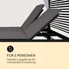 Blumfeldt Doppelliege Outdoor für 2 Personen mit Dach, Produktbild-Vorschau 9