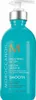 A teal bottle of Moroccanoil Smoothing Lotion with a silver pump dispenser. Náhľad obrázku produktu