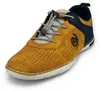 Bugatti Herren Schnürschuhe Halbschuhe Gelb Blau Textil & Produktbild-Vorschau 15