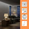 Lampa stołowa Relaxdays, ceramiczna podstawa, abażur z Podgląd zdjęcia produktu 6