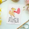 Mr. & Mrs. Panda Postkarte Boxen Trainerin - Weiß - Produktbild-Vorschau 2