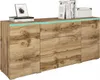 Cassettiera combinata HERMINA 150 - rovere wotan Anteprima dell’immagine prodotto 4