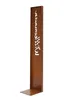 Stele Willkommen H75cm Garten-Deko Rost Rostdeko Edelrost Produktbild-Vorschau 3