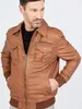 JCC Lederblouson Karlstad Herren cognac 3XL Produktbild-Vorschau 5