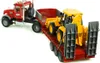 bruder MACK Granite Tieflader und JCB 4CX Baggerlader, Produktbild-Vorschau 10