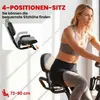 HOMCOM Stacionárny trenažér X-Bike s LCD displejom, Náhľad obrázku produktu 5