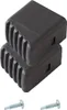 Krause® MONTO Fußkappe (Paar) schwarz 33x20 mm, für MONTO Produktbild-Vorschau 3