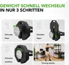 Tunturi Rapid Verstellbare Kettlebell – 28 kg Kettlebellset Produktbild-Vorschau 8