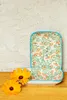 Keramik Seifenschale - Floral weiß/grün/orange Produktbild-Vorschau 3