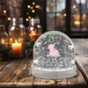 Mr. & Mrs. Panda Schneekugel Weihnachten Schwein Glück - Produktbild-Vorschau 4