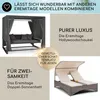 Blumfeldt Doppelliege Outdoor für 2 Personen mit Dach, Produktbild-Vorschau 6