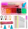 75 pcs marqueurs de tricot en plastique, set de marqueurs Voir les images du produit 1