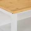 Carrello da cucina Relaxdays, portabottiglie per 6 Anteprima dell’immagine prodotto 7