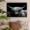 MuchoWow® - Leinwandbilder - Schottischer Highlander - Kuh Produktbild-Vorschau 2