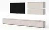 AX LIVING Meuble-paroi Loriano V beige Cachemire 300 cm de Voir les images du produit 3