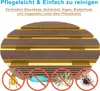 LZQ 2 Stück WPC Pflanzenroller ø30 cm 100 kg Tragkraft, Produktbild-Vorschau 3