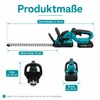 AJIEQAQ 21V Akku Heckenschere 1000W Brushless Motor mit Produktbild-Vorschau 7