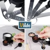 Vilde | Černé kuchyňské odměrky - Kuchyňská odměrka 8 kusů Náhled obrázku produktu 5