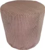 Cord-Hocker POSO 40x40 cm gepolstert rund – weiches Produktbild-Vorschau 1