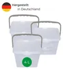 Novaliv wasmiddelbox met deksel, 3 stuks, 4 liter. Productafbeelding-voorbeeld 1