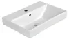 Waschtisch Opia 60 x 41,5 cm weiß glänzend 1276786 Produktbild-Vorschau 1