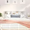 Wezgłowie Łóżka Z Półkami, Białe, 180X19X103,5 Cm Lumarko! Podgląd zdjęcia produktu 2