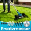 14 PCS Rasenmäher Messer Ersatz-Trimmerklingen, geeignet Produktbild-Vorschau 2