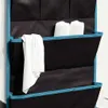 vidaXL Aufbewahrungstasche mit Speicher Schwarz 66 x 40 cm Produktbild-Vorschau 4