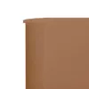 tessuto frangivento 9 pezzi 1200 x 160 cm Taupe Anteprima dell’immagine prodotto 3