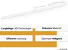LED Lichtleiste neutralweiß 120cm Küche Licht 18W 2900lm Produktbild-Vorschau 2