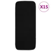 vidaXL Maty antypoślizgowe 15 sztuk 60x25 cm czarne Podgląd zdjęcia produktu 6