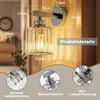 ZMH Wandleuchte Kristall Wandlampe Innen Wandbeleuchtung Produktbild-Vorschau 3