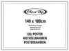 XXL Posterrahmen 100 x 140 cm weiß Produktbild-Vorschau 1