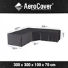 AeroCover Schutzhülle für L-förmige Eck-Lounge-Sets Produktbild-Vorschau 4