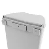Abfalleimer grau, inkl. Halterung, (H/B/T) 30 x 27 x 16 cm, Produktbild-Vorschau 9