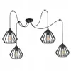 Luxolar Led lampa wisząca pająk 4 światła metalowy przewód Podgląd zdjęcia produktu 1
