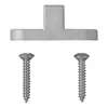 3x Vorzeltösen Metall vertikal – Wandösen inkl. Schrauben, Produktbild-Vorschau 4