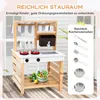 COSTWAY cucina di fango per bambini all'aperto, cucina per Anteprima dell’immagine prodotto 7
