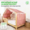 Hausbett Himmel 135x420 cm Altrosa ohne Goldapplikation - 1 Produktbild-Vorschau 16
