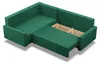 Links Ecksofa mit Schlaffunktion, Wendekissen, Grün Produktbild-Vorschau 5