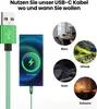 USB-C Kabel Nylon Schnell Ladekabel Datenkabel für Samsung Produktbild-Vorschau 6
