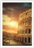 Poster - Poster ohne Rahmen - Coloseum Roma Architektur Produktbild-Vorschau 1