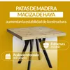 Mesa Comedor Extensible Cuadrada Rico, Mesa Comedor, Mesa Vista previa de la imagen del producto 6