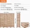 VEVOR Raumteiler Paravent aus Holz 4-teiliger faltbarer Produktbild-Vorschau 8