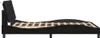 vidaXL Bettgestell ohne Matratze "Zadar" Schwarz 120x200 cm Produktbild-Vorschau 5