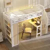 Letto a castello Flieks 90x200 cm con scrivania e scaffale, Anteprima dell’immagine prodotto 5