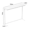 Konsolentisch schmal,100cm Beistelltisch,Eingangstisch aus Produktbild-Vorschau 5