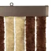 vidaXL Insektenschutzvorhang Chenille Braun und Beige 100 x Produktbild-Vorschau 4